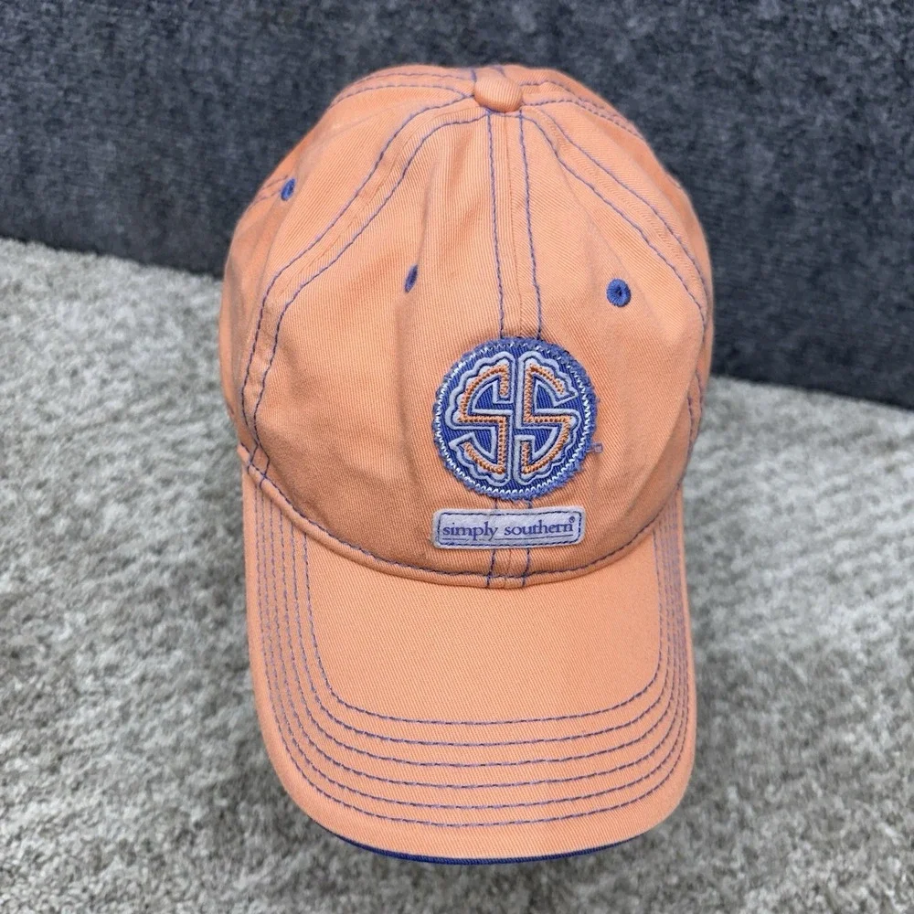 Simply Southern Adjustable Hat Cap women's distressed country girl